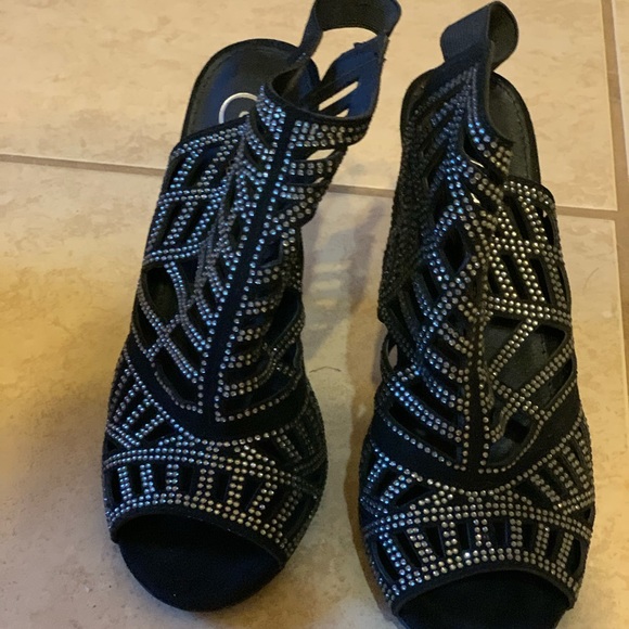 Candie’s Rhinestone Heels - Picture 2 of 8